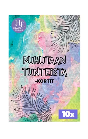 Puhutaan tunteista -kortit (10 pakkaa)