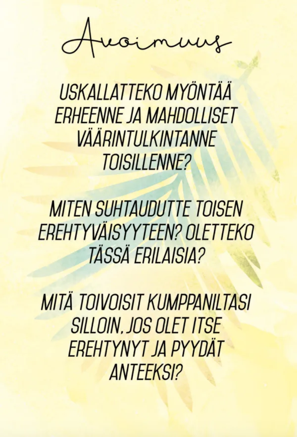 Parisuhteen keskustelukortit 2 - Image 11